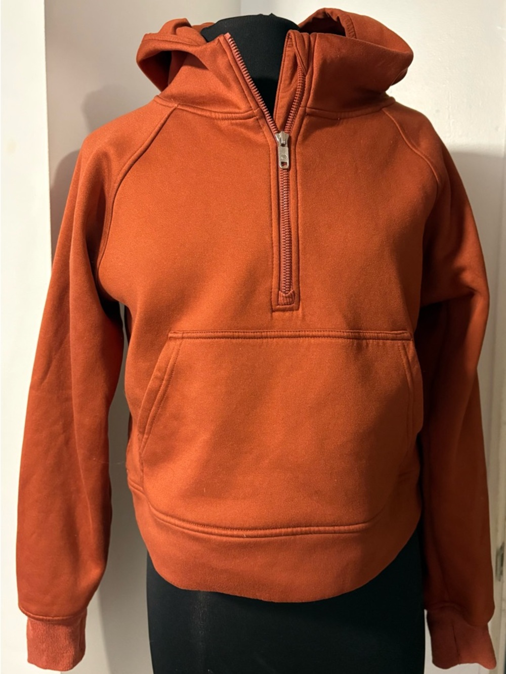 Women’s Half-Zip Hooded Sweatshirt - Womens Medium